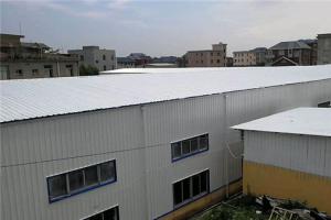 銅陵3400平廠房彩鋼瓦翻新項(xiàng)目施工案例