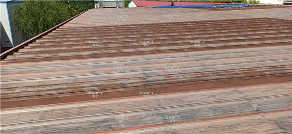 熱烈祝賀上海莫藝建材與合肥宏圓機(jī)械合作彩鋼瓦翻新