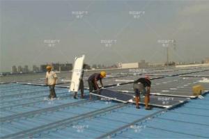 安裝光伏板之前，屋面的彩鋼瓦是怎么翻新？