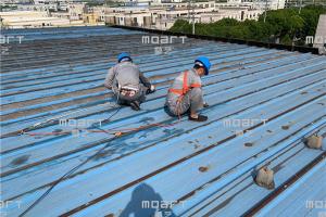 明星工程丨服務外企企業(yè)，延長彩鋼瓦屋面使用壽命